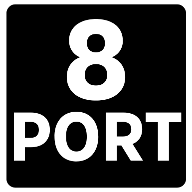 8 PORT